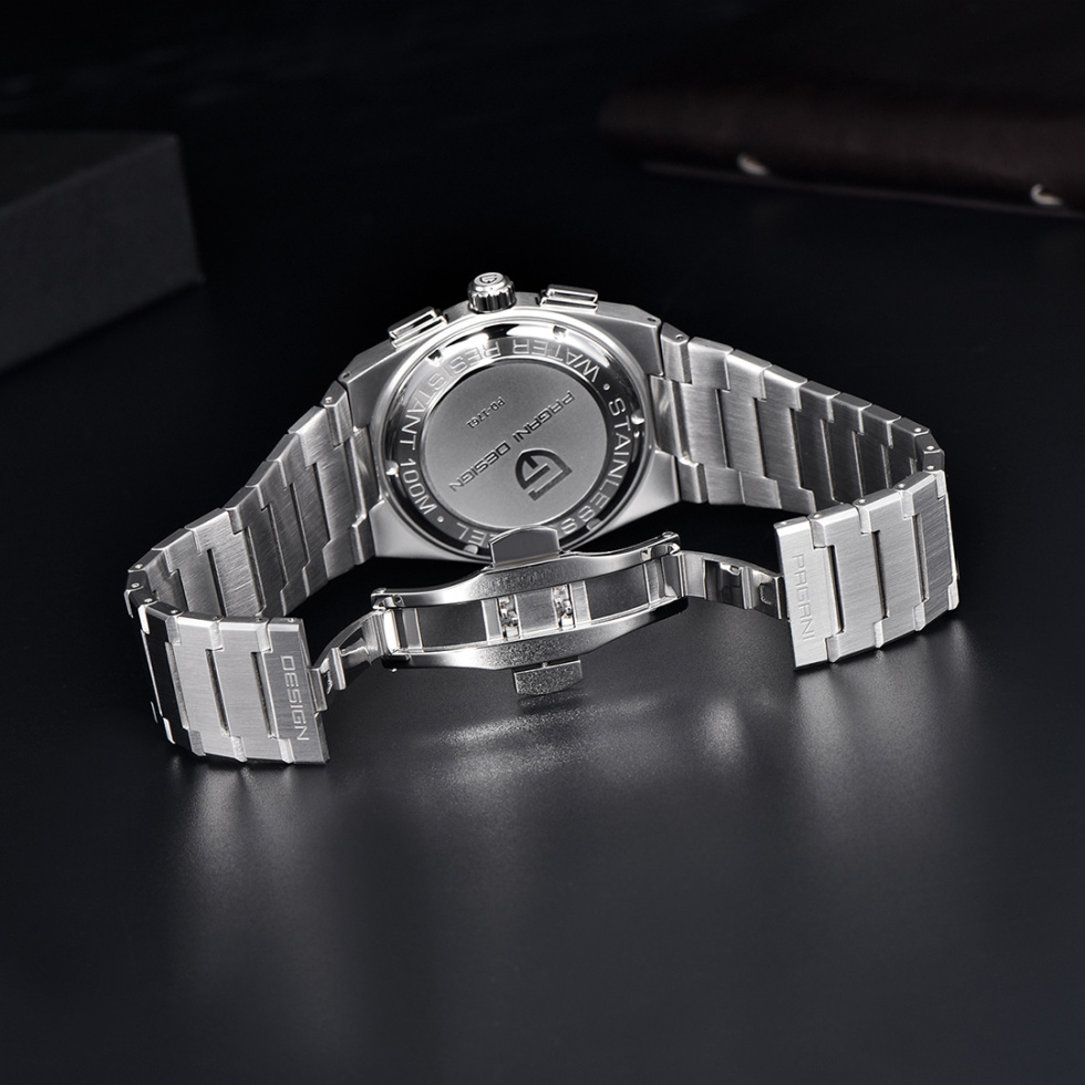 large Часы мужские Pagani Design PD-1761 Silver-White 3