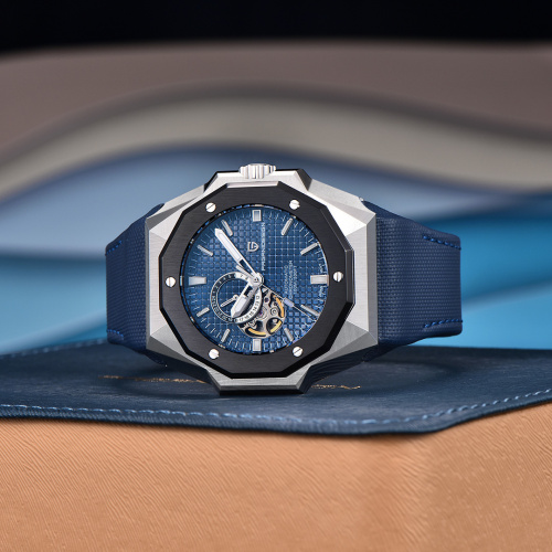Часы мужские Pagani Design PD-YS010 Silver-Blue-0