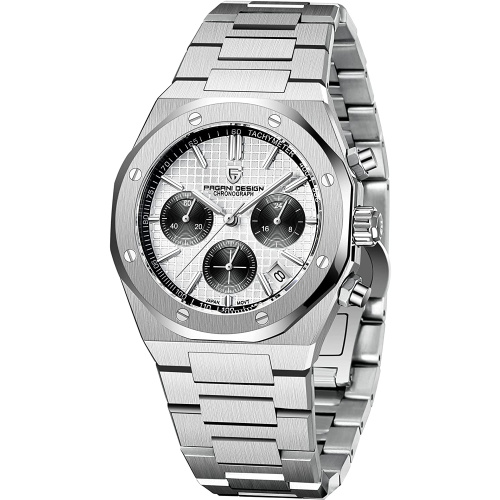 Часы мужские Pagani Design PD-1707 Silver-Silver