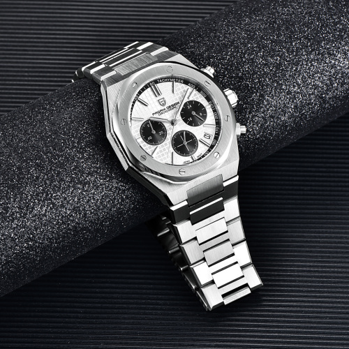 Часы мужские Pagani Design PD-1707 Silver-Silver-0