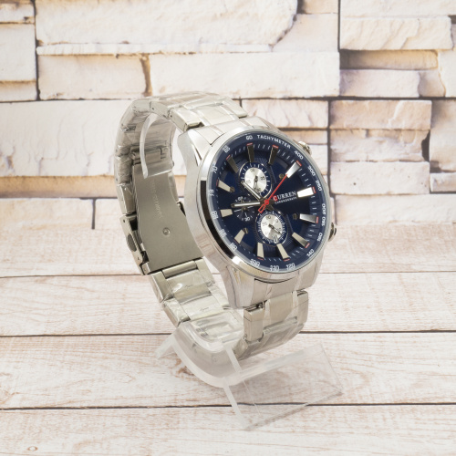 Часы мужские Curren 8351 Silver-Blue Pacific-5