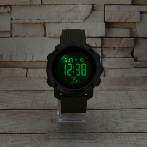 Часы мужские Skmei 1426 Green-Black-4