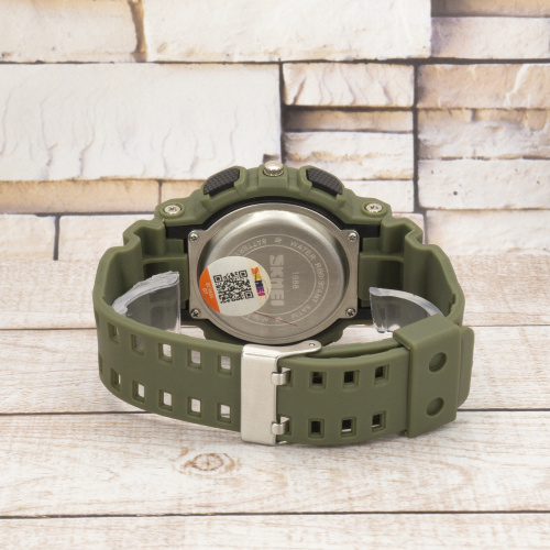 Часы мужские Skmei 1688  Green-Black-4