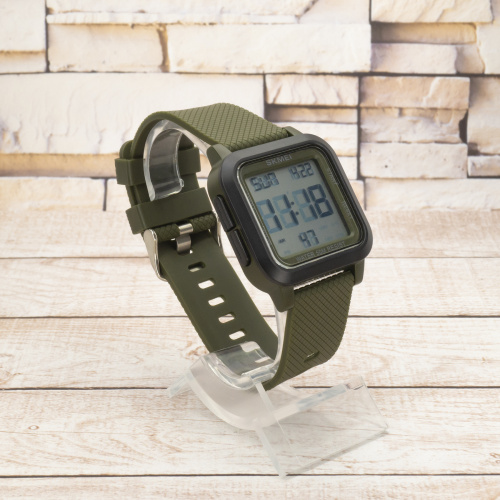 Часы мужские Skmei 1894 Black-Military Wristband-2