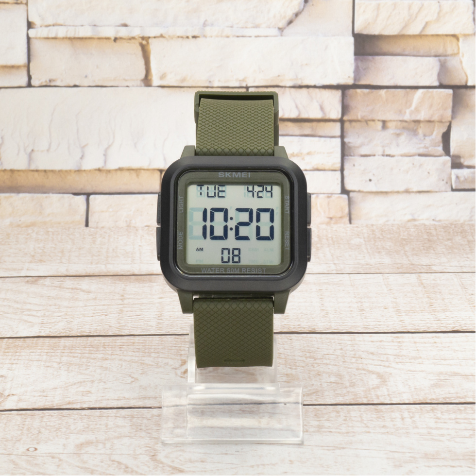 Живые фото часов Skmei 1894 Black-Military Wristband 0