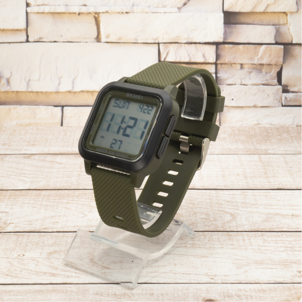 Живые фото часов Skmei 1894 Black-Military Wristband 1