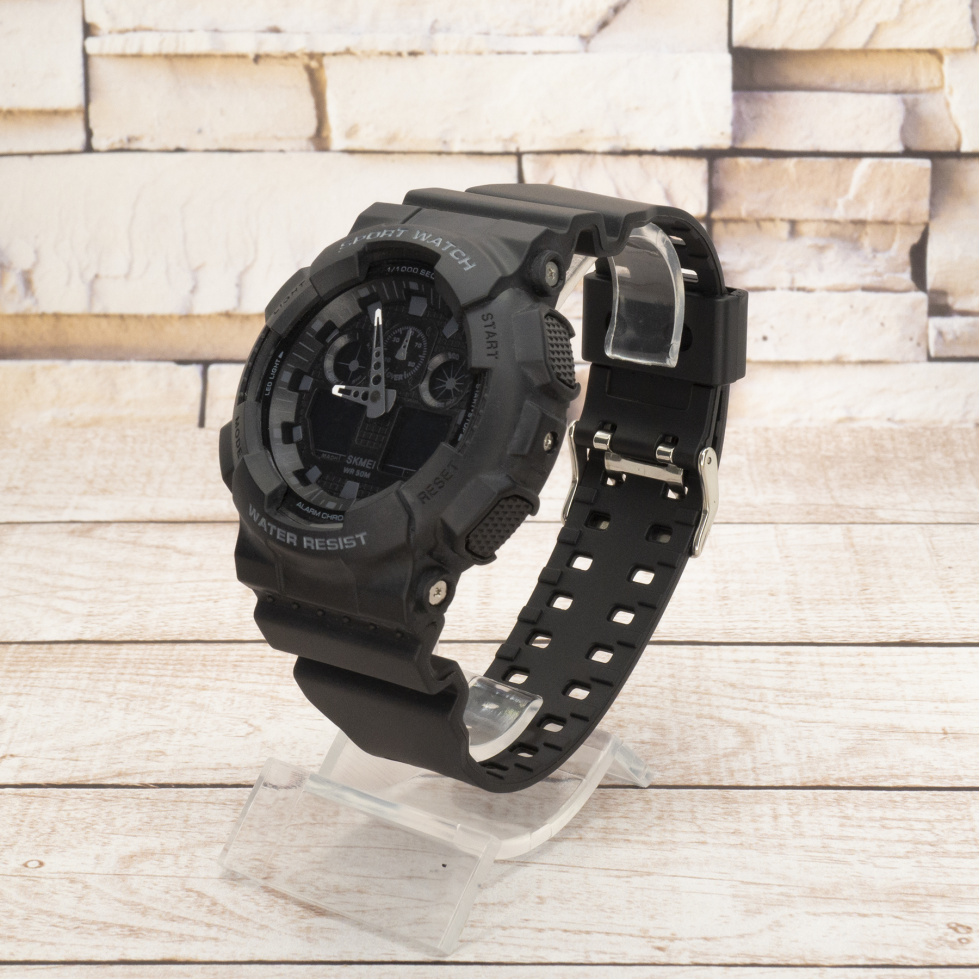 Живые фото часов Skmei 1832 Black 1