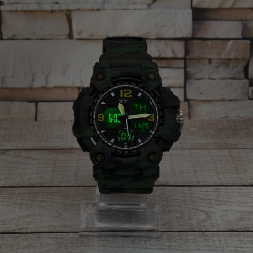 Часы мужские Skmei 1742 Green Military-4