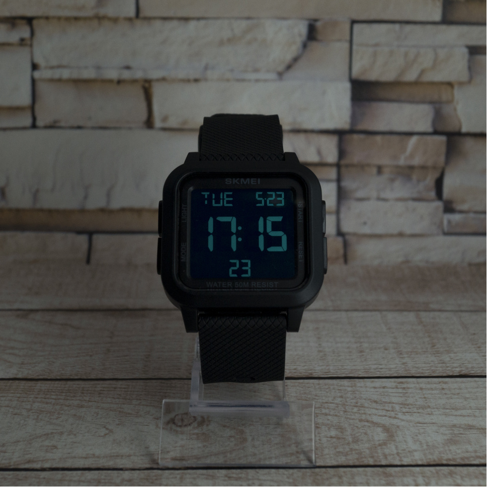 Живые фото часов Skmei 1894BKBK All Black 4
