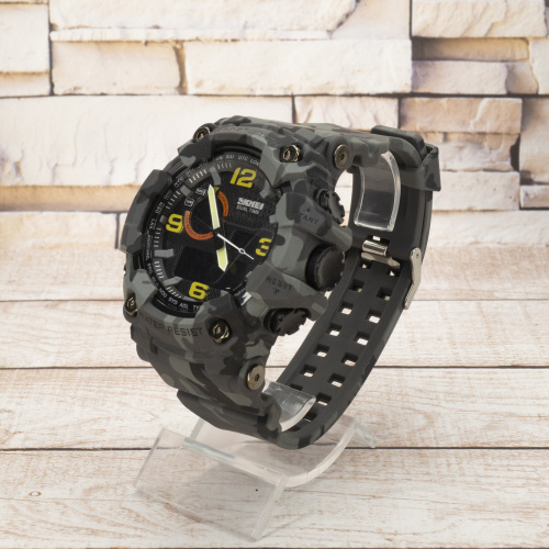 Часы мужские Skmei 1520CMGY Gray Camo-1