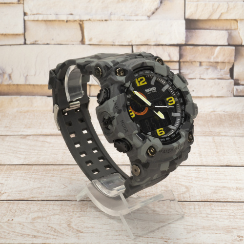 Часы мужские Skmei 1520CMGY Gray Camo-2