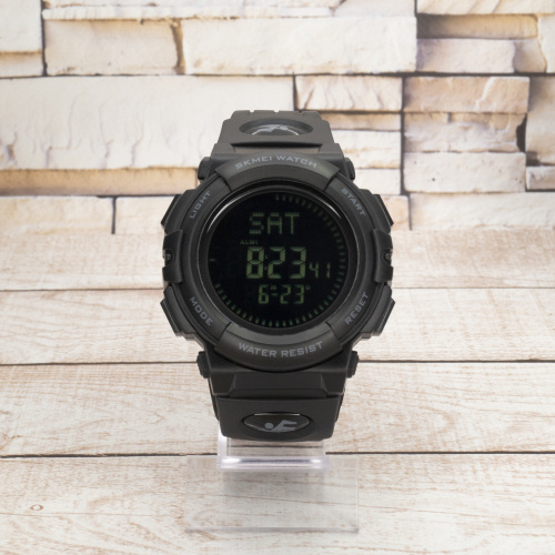 Часы мужские Skmei 1290BK All Black-0