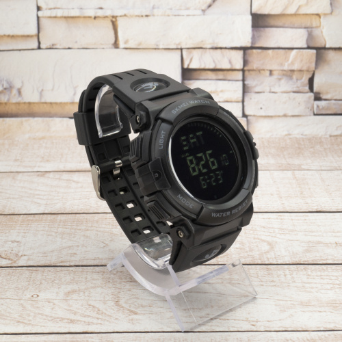 Часы мужские Skmei 1290BK All Black-2
