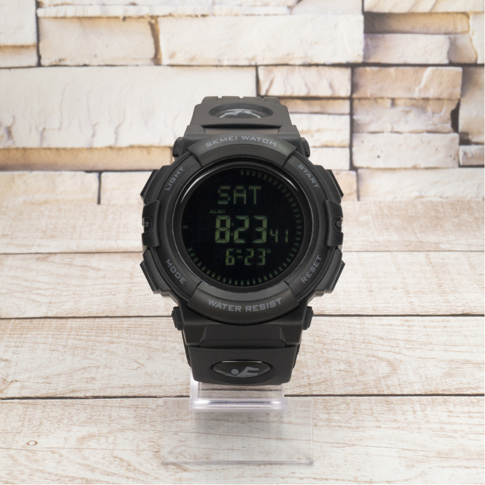 Живые фото часов Skmei 1290BK All Black 0