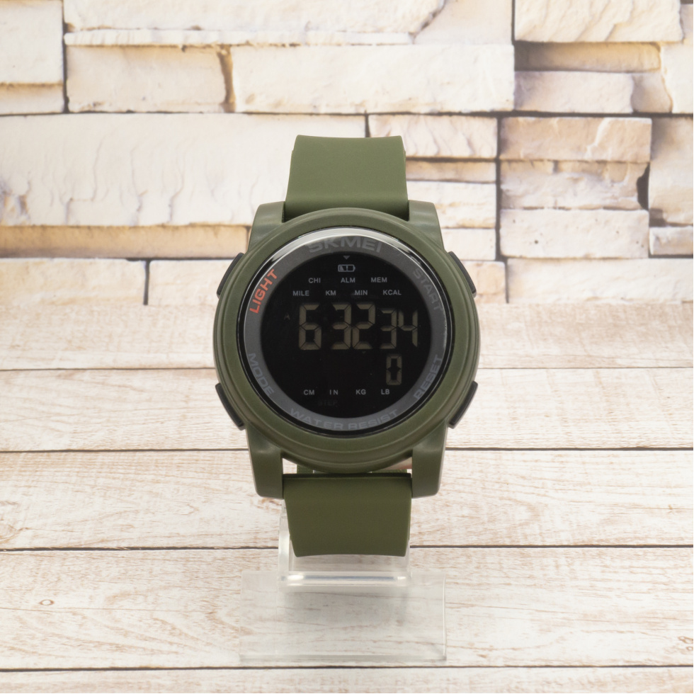 Живые фото часов Skmei 1469AGBK Military-Black 0