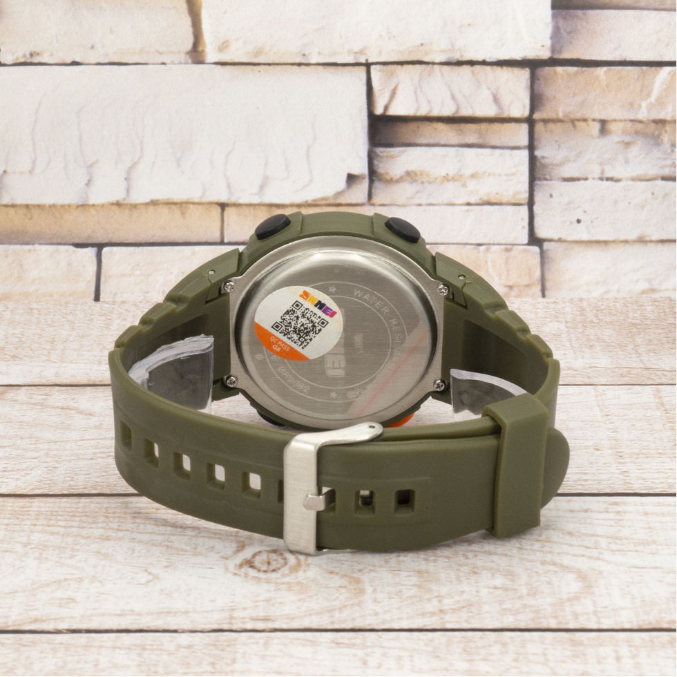 Живые фото часов Skmei 1231AG Military Smart Watch + Compass 3