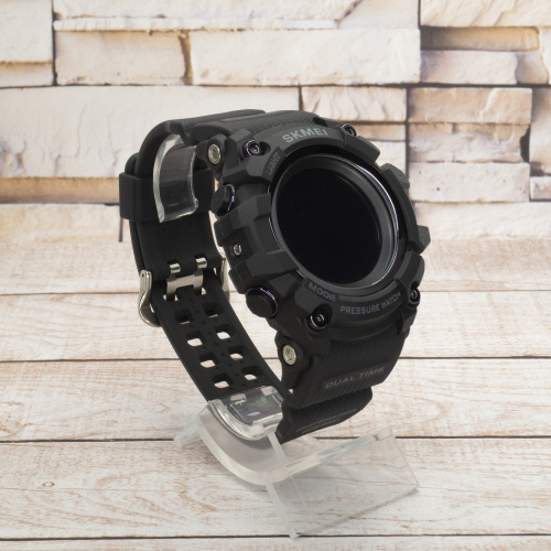 Часы мужские Skmei 1356BK Black + Compass-2