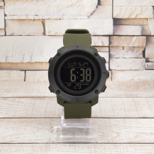 Часы мужские Skmei 1434AGBK Army Green-Black-0