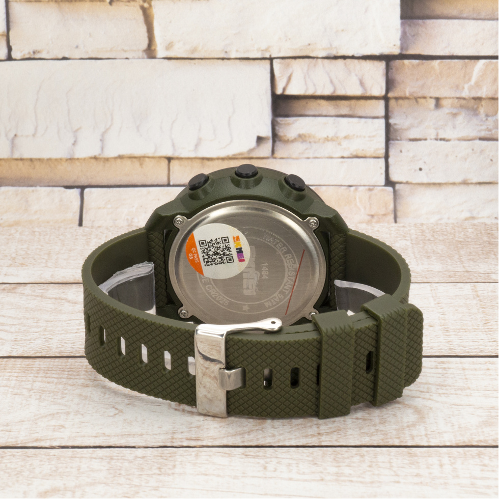 Живые фото часов Skmei 1434AGBK Army Green-Black 3
