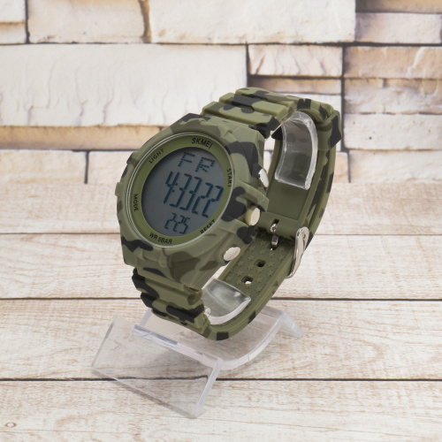 Годинник чоловічий Skmei 1715CMGN camo green-1