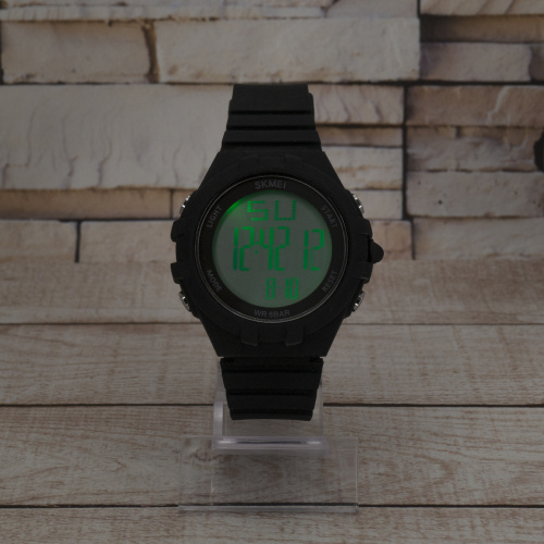 Годинник чоловічий Skmei 1715BKWT black-white-4