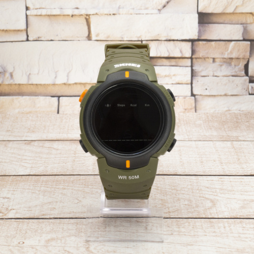 Часы мужские Skmei 1301AG army green Smart Watch-0