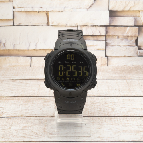 Часы мужские Skmei 1301BK black Smart Watch-0