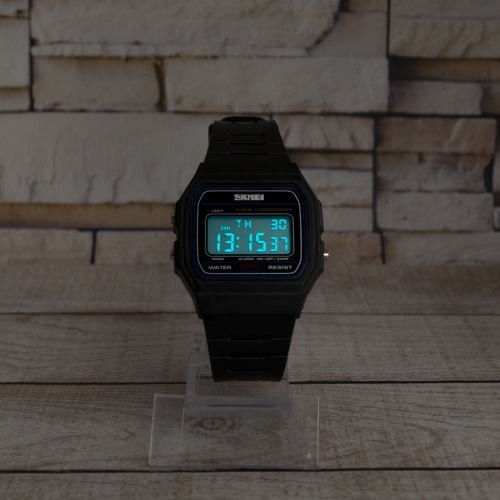 Часы мужские Skmei 1412 Black-White-4