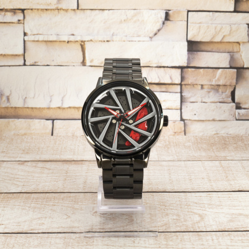 Часы мужские Skmei 1990C Black Red-Silver-2
