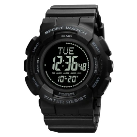  Skmei 2077 Black + Compass