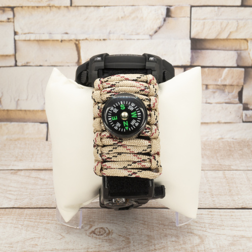 Часы мужские Skmei 1356 Black Beige-3