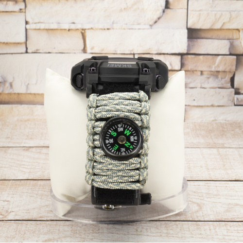 Часы мужские Skmei 1356 Black Green-4