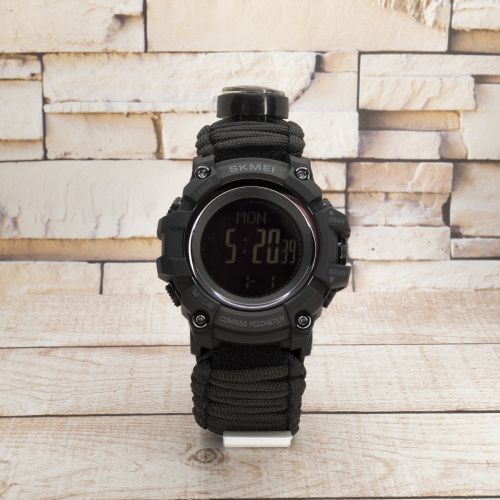 Годинник чоловічий Skmei 1356 Black-1