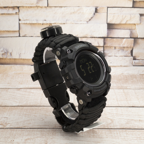 Годинник чоловічий Skmei 1356 Black-3