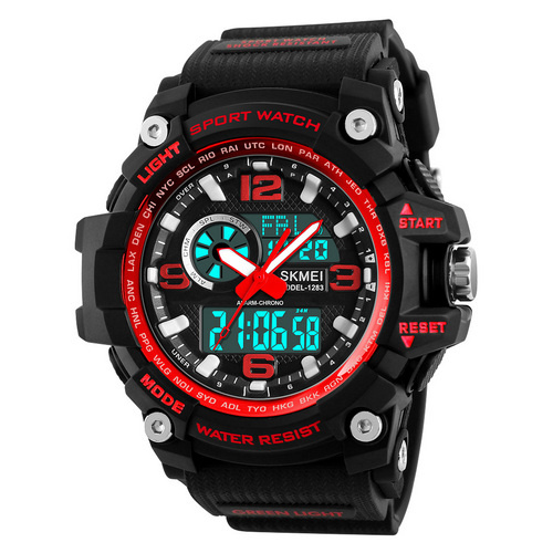 Часы мужские Skmei 1283 Black-Red