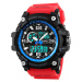 Picture Black-Blue-Red Wristband