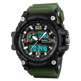 Тактичесские часы Skmei 1283 Black-Military Wristband