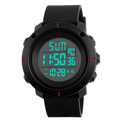 Часы мужские Skmei 1213 Black-Red