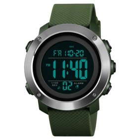  Skmei 1416 Silver-Black-Military