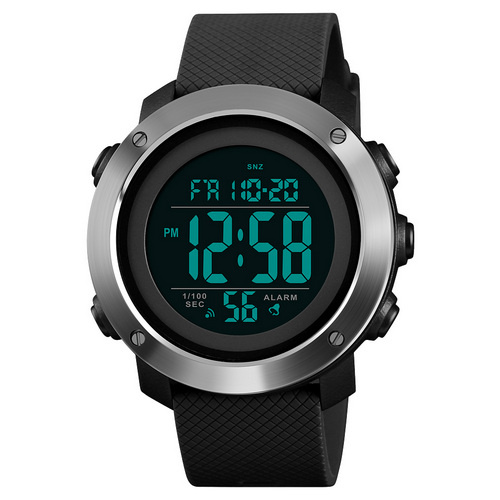 Часы мужские Skmei 1416 Silver-Black