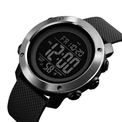 Часы мужские Skmei 1416 Silver-Black-0