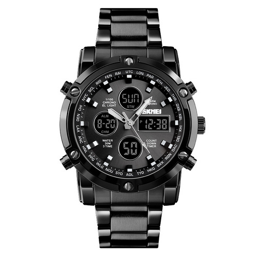 Часы мужские Skmei 1389BK All Black