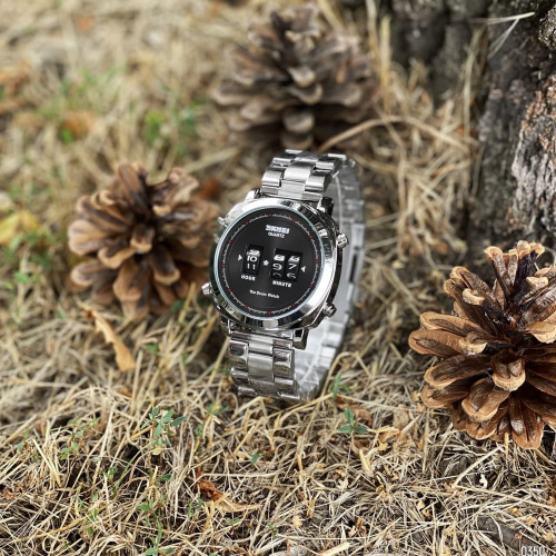 Часы мужские Skmei 1531 Silver-Black-2