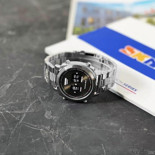 large Часы мужские Skmei 1531 Silver-Black 1