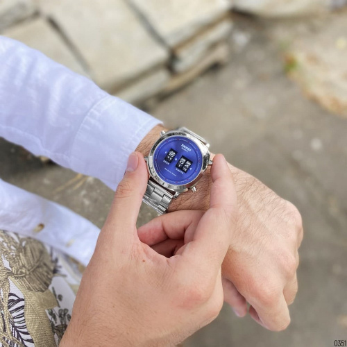 Часы мужские Skmei 1531 Silver-Blue-2