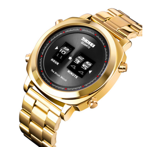Часы мужские Skmei 1531 Gold-Black-0