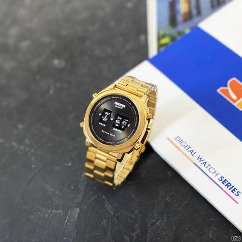 large Часы мужские Skmei 1531 Gold-Black 1