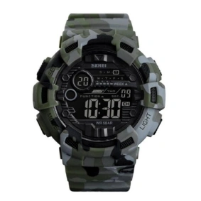Тактичесские часы Skmei 1472 Military Green-Gray