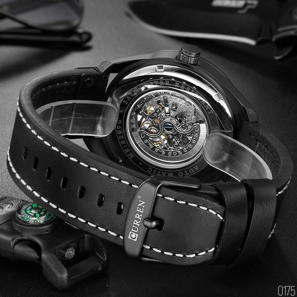 large Часы мужские Curren 8299 All Black 2
