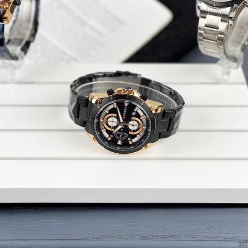 Часы мужские Curren 8360 Black-Gold-1